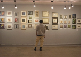 نمایشگاه فروش آثار جند نسل از هنرمدان معاصر ایران (تابلوهای کوچک)