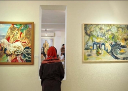 نمایشگاه نقاشی در نگارخانه لاله
