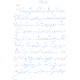 دست نوشته محمد شهبازی برای امیر عبدالحسینی